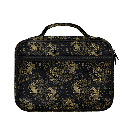 Chinese Koi Carp Pattern Print Briefcase Bible Bag