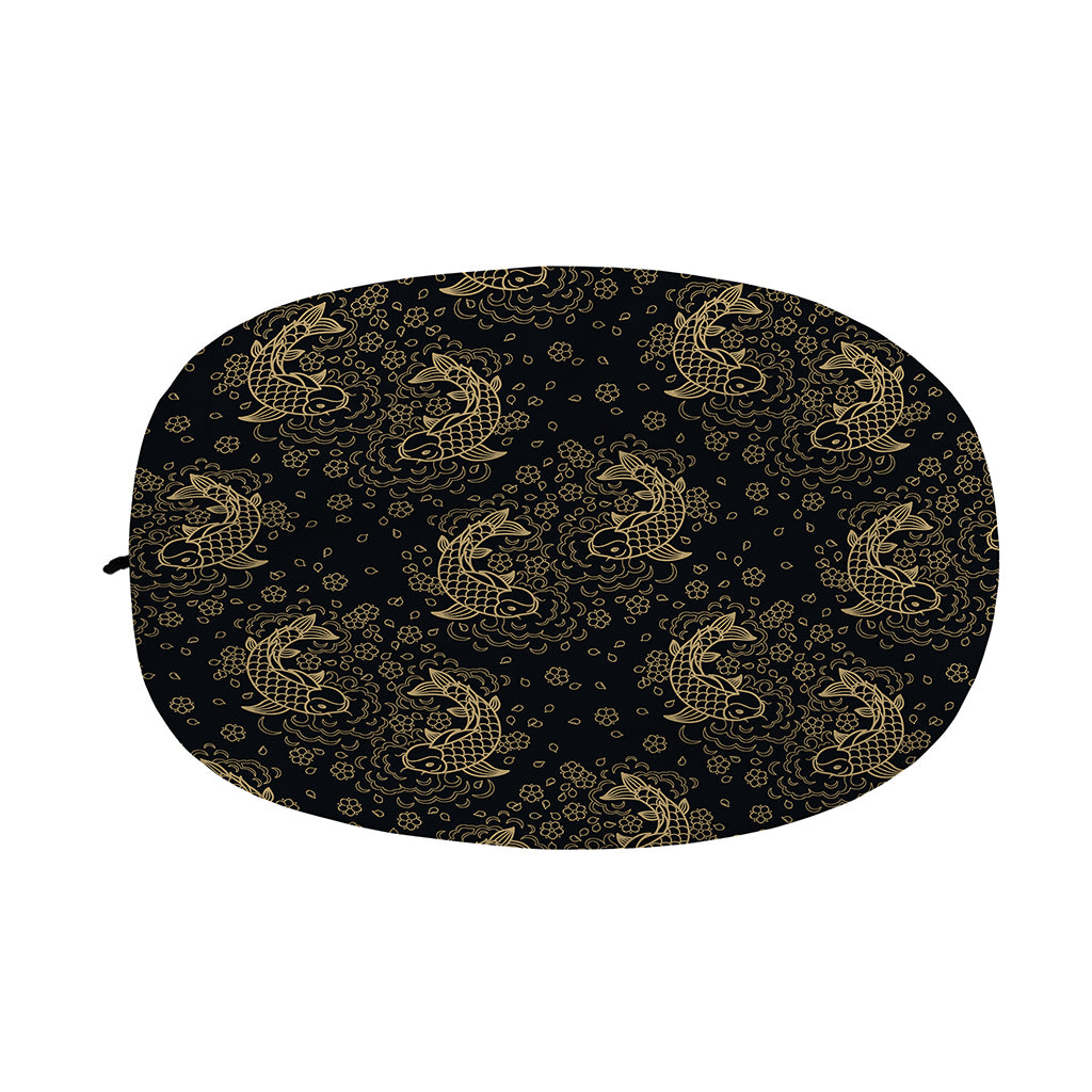 Chinese Koi Carp Pattern Print Car Side Mirror Covers