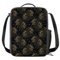 Chinese Koi Carp Pattern Print Crossbody Lunch Bag