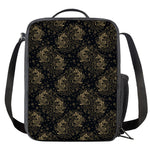 Chinese Koi Carp Pattern Print Crossbody Lunch Bag