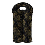 Chinese Koi Carp Pattern Print Double Neoprene Wine Tote