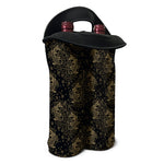 Chinese Koi Carp Pattern Print Double Neoprene Wine Tote