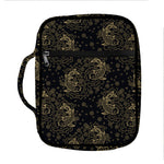Chinese Koi Carp Pattern Print Front Pocket Bible Bag