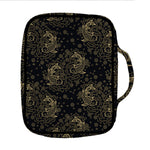 Chinese Koi Carp Pattern Print Front Pocket Bible Bag