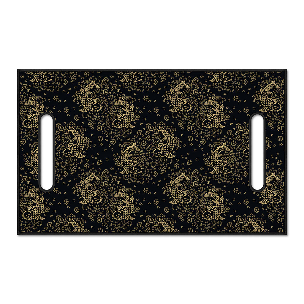 Chinese Koi Carp Pattern Print Golf Cart Seat Cover