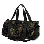 Chinese Koi Carp Pattern Print Gym Bag