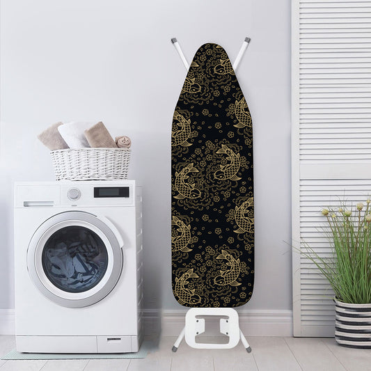 Chinese Koi Carp Pattern Print Ironing Board Cover