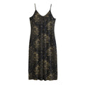 Chinese Koi Carp Pattern Print Jersey Midi Cami Dress