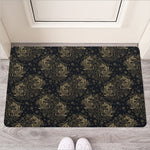 Chinese Koi Carp Pattern Print Rubber Doormat
