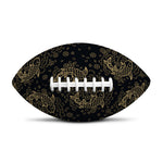 Chinese Koi Carp Pattern Print Rugby Ball