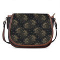 Chinese Koi Carp Pattern Print Saddle Bag