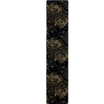 Chinese Koi Carp Pattern Print Table Runner