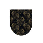 Chinese Koi Carp Pattern Print Toilet Lid Cover
