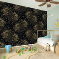 Chinese Koi Carp Pattern Print Wall Sticker