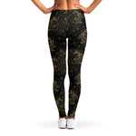 Chinese Koi Carp Pattern Print Women's Leggings