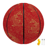 Chinese Koi Fish Pattern Print Basketball
