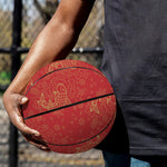 Chinese Koi Fish Pattern Print Basketball