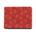 Chinese Koi Fish Pattern Print Bifold Wallet