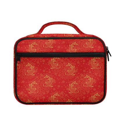 Chinese Koi Fish Pattern Print Briefcase Bible Bag