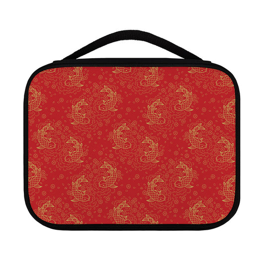 Chinese Koi Fish Pattern Print Classic Bible Case