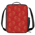 Chinese Koi Fish Pattern Print Crossbody Lunch Bag