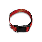 Chinese Koi Fish Pattern Print Dog Collar