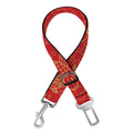 Chinese Koi Fish Pattern Print Dog Seat Belt