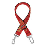 Chinese Koi Fish Pattern Print Dog Seat Belt
