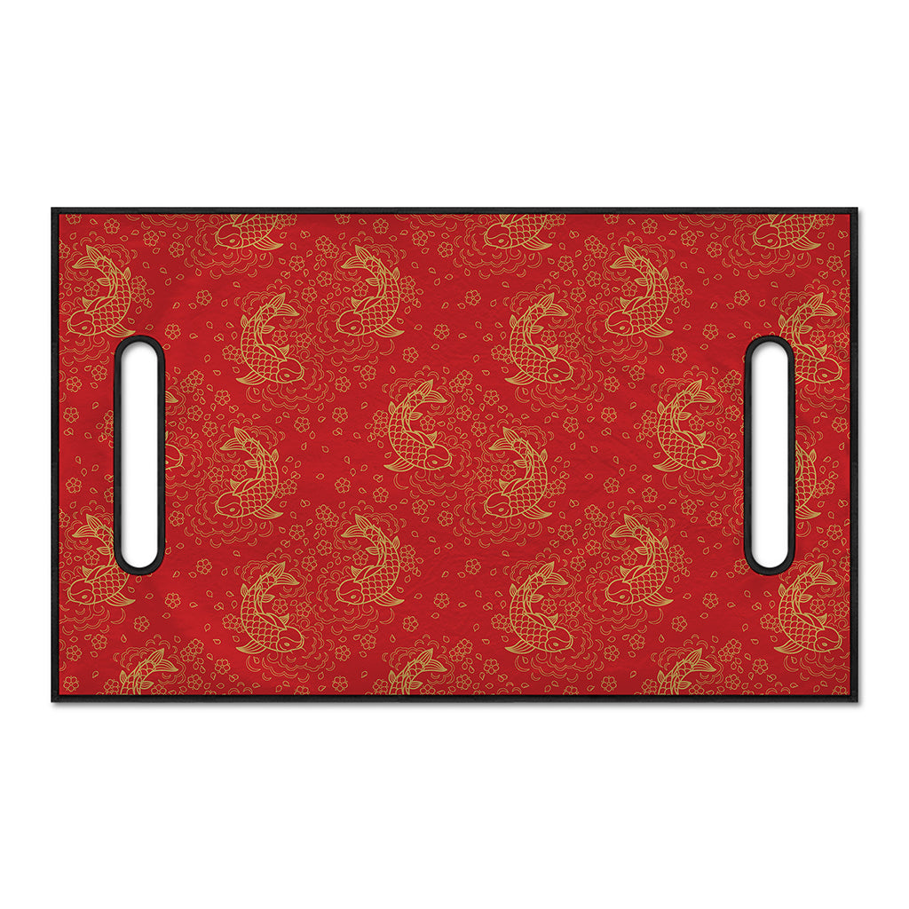 Chinese Koi Fish Pattern Print Golf Cart Seat Cover