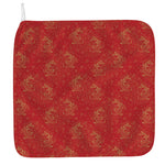 Chinese Koi Fish Pattern Print Hand Towel