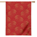 Chinese Koi Fish Pattern Print House Flag