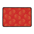 Chinese Koi Fish Pattern Print Kitchen Mat