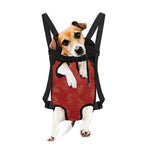 Chinese Koi Fish Pattern Print Pet Carrier Backpack