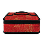 Chinese Koi Fish Pattern Print Small Lunch Bag