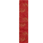 Chinese Koi Fish Pattern Print Table Runner