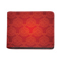 Chinese Lu Symbol Pattern Print Bifold Wallet