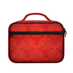 Chinese Lu Symbol Pattern Print Briefcase Bible Bag