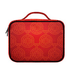 Chinese Lu Symbol Pattern Print Briefcase Bible Bag