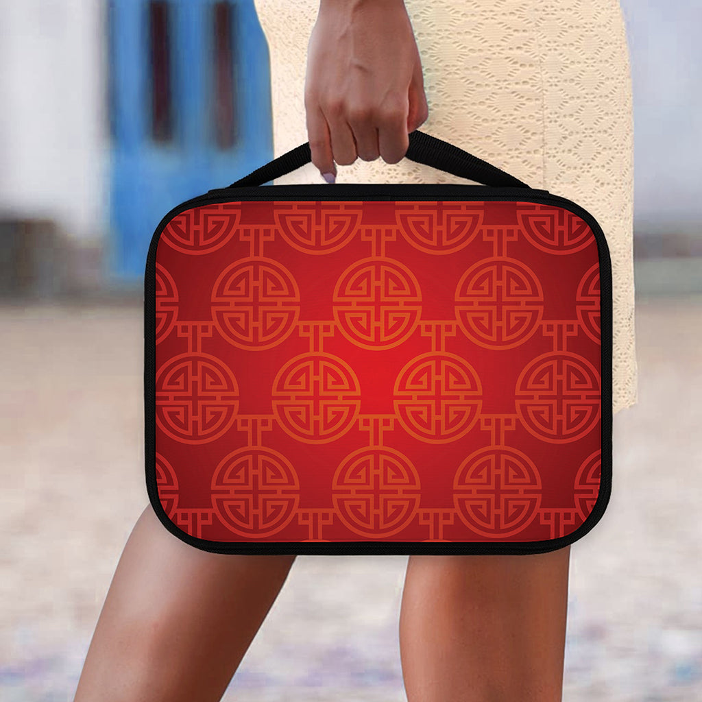 Chinese Lu Symbol Pattern Print Classic Bible Case