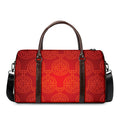 Chinese Lu Symbol Pattern Print Duffel Bag
