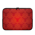 Chinese Lu Symbol Pattern Print Laptop Sleeve
