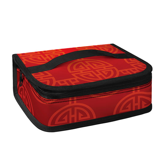 Chinese Lu Symbol Pattern Print Small Lunch Bag