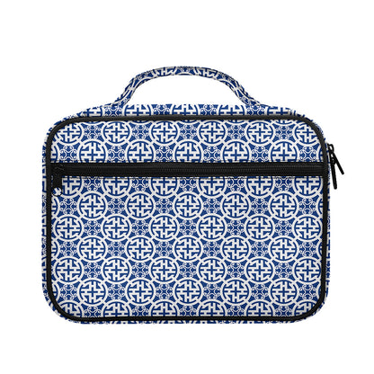 Chinese Luck Symbol Pattern Print Briefcase Bible Bag