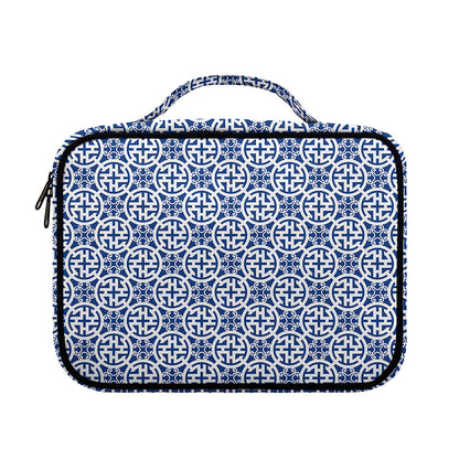 Chinese Luck Symbol Pattern Print Briefcase Bible Bag