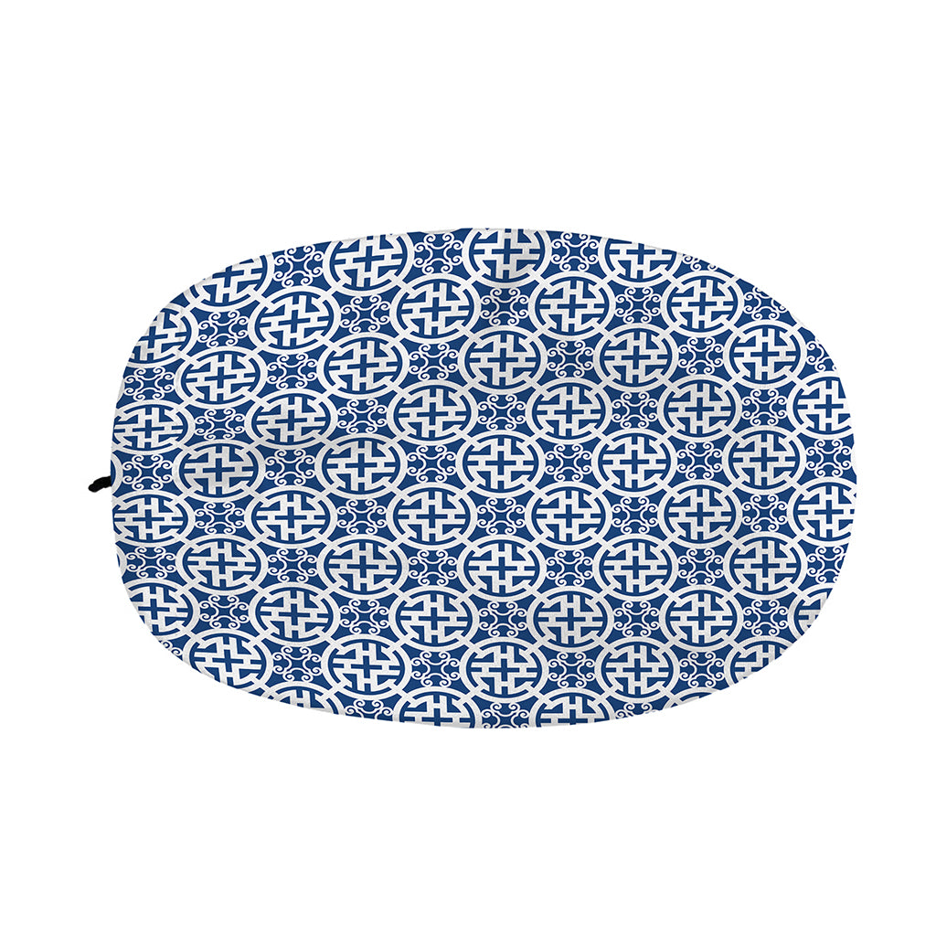 Chinese Luck Symbol Pattern Print Car Side Mirror Covers