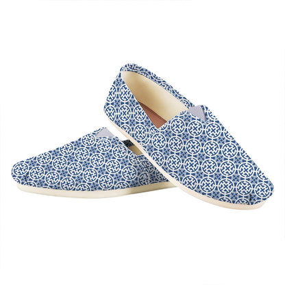Chinese Luck Symbol Pattern Print Casual Shoes