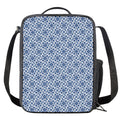 Chinese Luck Symbol Pattern Print Crossbody Lunch Bag