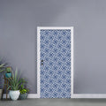 Chinese Luck Symbol Pattern Print Door Sticker