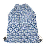 Chinese Luck Symbol Pattern Print Drawstring Bag