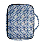 Chinese Luck Symbol Pattern Print Front Pocket Bible Bag